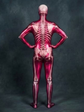 ハロウィンコスチューム、スケルトンコスチューム、3Dデジタルプリント、UVグローボディスーツ、キャットスーツ、ゼンタイ、ハロウィンコスプレコスチューム、ライクラ・スパンデックス、カーニバルジャンプスーツ
