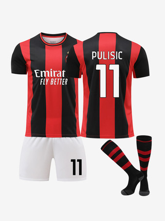 Nr. 11AC Mailand Heimtrikot 26/27 3-teiliges Set für Erwachsene und Kinder Modric 14 G. Ramos 9