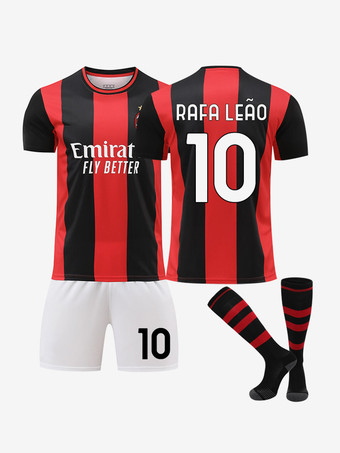 Nr. 10AC Mailand Heimtrikot 26/27 3-teiliges Set für Erwachsene und Kinder Modric 14 G. Ramos 9