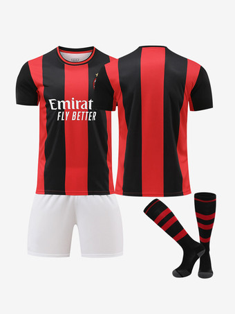 BlankAC Mailand Heimtrikot-Set 26/27 personalisierbar 3-teilig für Erwachsene und Kinder