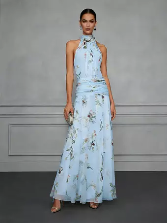 long dresses La Femme Minimalist straps provide a secure fit while keeping the focus on the neckline and shoulders Blczomt Green Womens Holiday Dresses
