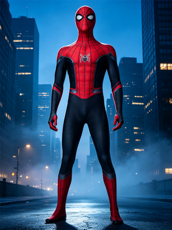 Marvel Comics Spider Man Far From Home Spider Man Costume Cosplay Lycra Spandex Catsuits Marvel Comics