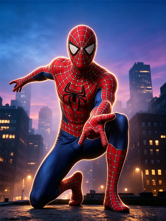 スパイダーマン コスプレ衣装 スパイダーマン2 スーツ コミック