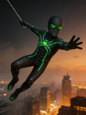 スパイダーマン ステルススーツ コスプレコスチューム ライクラスパンデックス キャットスーツ PS4 ゲーム マーベル 子供用 ジャンプスーツ