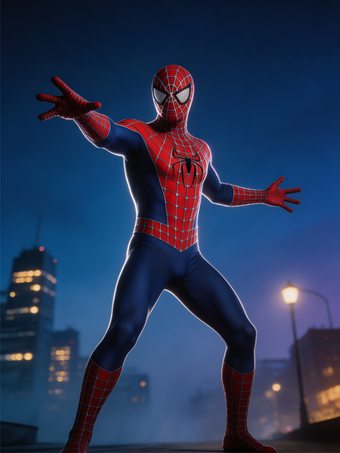 スパイダーマン コスプレ衣装 スパイダーマン2 スーツ コミック