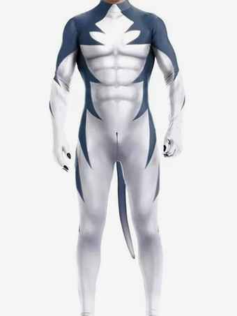 Halloween-Catsuit für Herren Zentai Sexy Animal Cosplay Skinny Catsuit Overall