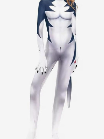 Halloween-Catsuit für Damen Zentai sexy Tier-Cosplay figurbetonter Catsuit Overall