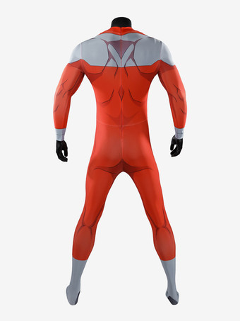 無敵のスラッグ コスプレ衣装 グランドリージェント スラッグ ヴィルトラムイト衣装 赤とグレーのボディスーツ