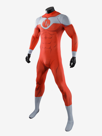 無敵のスラッグ コスプレ衣装 グランドリージェント スラッグ ヴィルトラムイト衣装 赤とグレーのボディスーツ