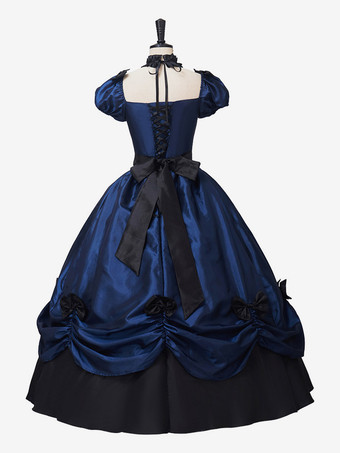 Gothic Southern Belle Viktorianisches Kleid Rokoko Marie Antoinette Ballkleid Kostüm