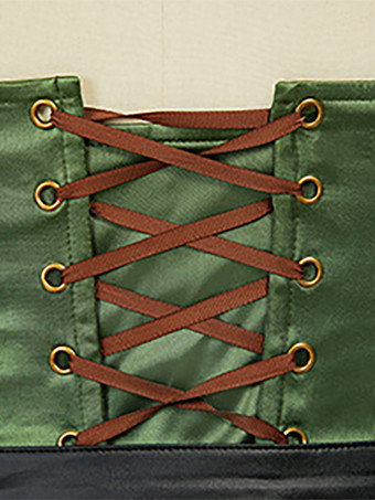 Mittelalterliches Renaissance-Kostüm Wikingerkrieger-Soldatenkleid-Set Korsett langer Rock mit Schulterpanzer