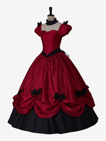 Gothic Southern Belle Viktorianisches Kleid Rokoko Marie Antoinette Ballkleid Kostüm