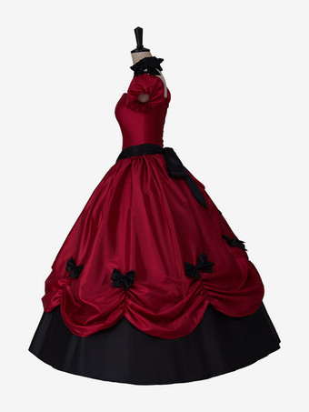 Gothic Southern Belle Viktorianisches Kleid Rokoko Marie Antoinette Ballkleid Kostüm