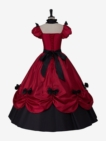 Gothic Southern Belle Viktorianisches Kleid Rokoko Marie Antoinette Ballkleid Kostüm