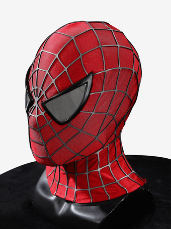 スパイダーマン2 コスプレ衣装セット 映画に忠実なピーター・パーカーのコスプレ衣装 全身スパンデックススーツ シリコンマスク付き