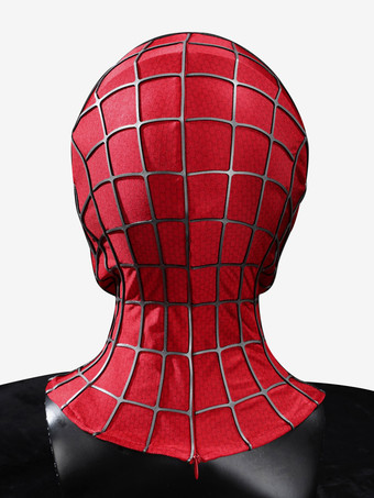 スパイダーマン2 コスプレ衣装セット 映画に忠実なピーター・パーカーのコスプレ衣装 全身スパンデックススーツ シリコンマスク付き