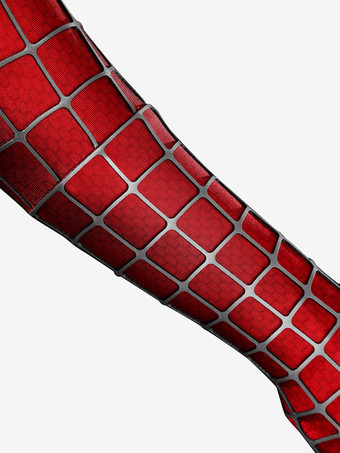 スパイダーマン2 コスプレ衣装セット 映画に忠実なピーター・パーカーのコスプレ衣装 全身スパンデックススーツ シリコンマスク付き