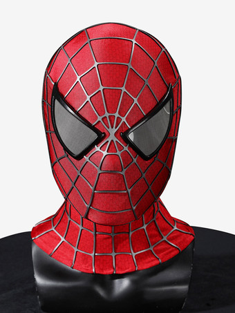 スパイダーマンコスチューム 大人用 ブランド ニューデイ コスプレ衣装セット クラシックな赤と青のジャンプスーツ シリコン製ウェブ付きフルマスク