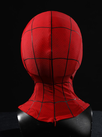 スパイダーマンコスチューム 大人用 ブランド ニューデイ コスプレマスク ピーターパーカー クラシック レッド プロップ シリコン ウェブ フルマスク