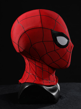 スパイダーマンコスチューム 大人用 ブランド ニューデイ コスプレマスク ピーターパーカー クラシック レッド プロップ シリコン ウェブ フルマスク