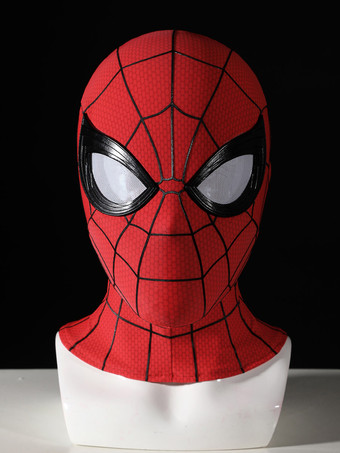 スパイダーマンコスチューム 大人用 ブランド ニューデイ コスプレ衣装 ピーター・パーカー シリコン製ウェブボディスーツ ハーフマスク付き