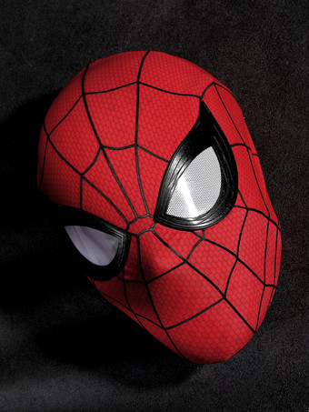 スパイダーマンコスチューム 大人用 ブランド ニューデイ コスプレ衣装 ピーター・パーカー シリコン製ウェブボディスーツ ハーフマスク付き