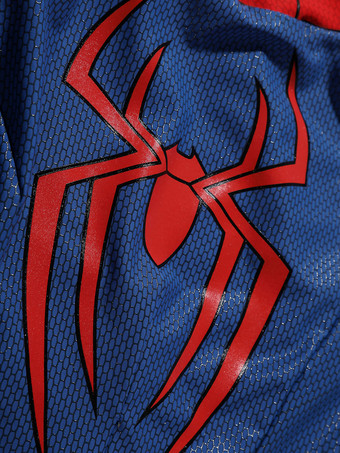 スパイダーマンコスチューム 大人用 ブランド ニューデイ コスプレ衣装 ピーター・パーカー シリコン製ウェブボディスーツ ハーフマスク付き