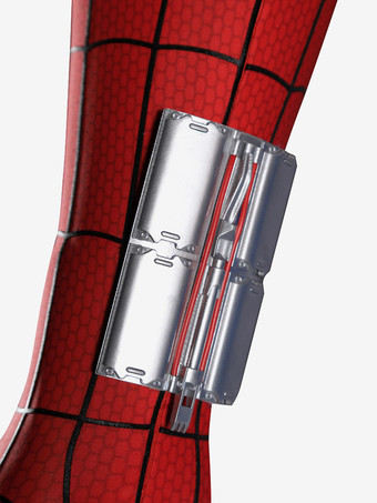 スパイダーマンコスチューム 大人用 ブランド ニューデイ コスプレ衣装 ピーター・パーカー シリコン製ウェブボディスーツ ハーフマスク付き