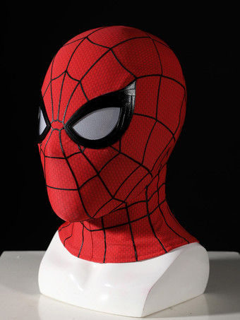 スパイダーマンコスチューム 大人用 ブランド ニューデイ コスプレ衣装 ピーター・パーカー シリコン製ウェブボディスーツ ハーフマスク付き