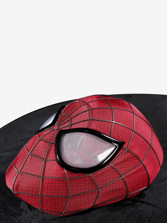 スパイダーマン2 コスプレマスク TASM2スタイル 3Dシリコン製ウェブハーフマスク コスチューム小道具