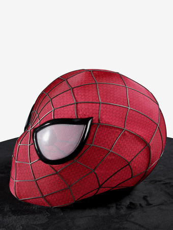 スパイダーマン2 コスプレマスク TASM2スタイル 3Dシリコン製ウェブ付きフルマスク コスチューム小道具