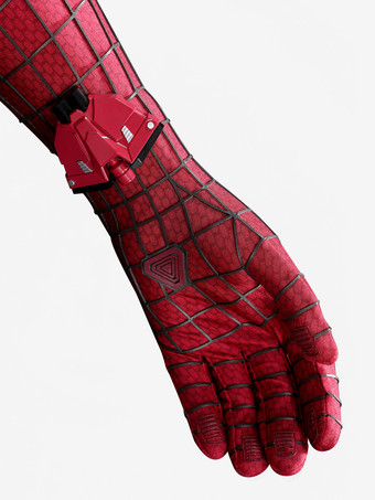スパイダーマンコスチューム 大人用コスプレ衣装 全身スパンデックススーツ 立体シリコンウェブ付き フルフェイスマスク