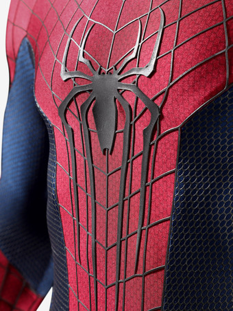 スパイダーマンコスチューム 大人用コスプレ衣装 全身スパンデックススーツ 立体シリコンウェブ付き フルフェイスマスク