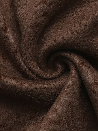 Cargojacke mit Kontrastkragen lockerer Schnitt überschnittene Schultern elastischer Saum Vintage-Kurzmantel