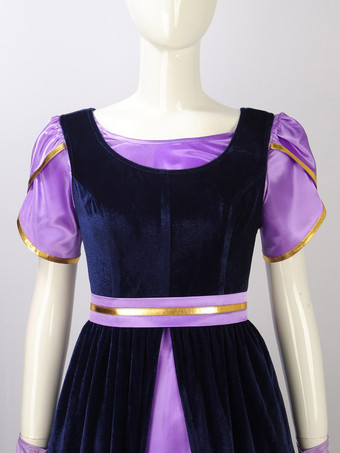 Regency-Kleid für Damen langes Teepartykleid mit Empire-Taille viktorianisches Ballkleid im Stil des 19. Jahrhunderts