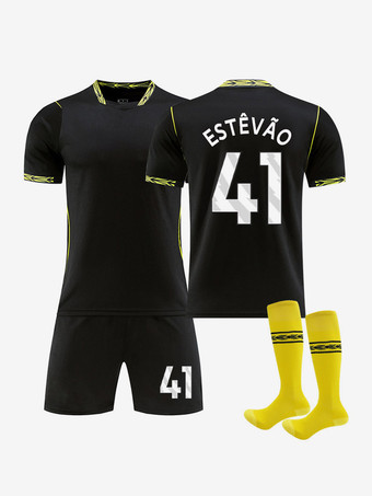 Nr. 4126/27 Nr. 10 Palmer Football Club Auswärtstrikot 3-teiliges Fußballset für Erwachsene und Kinder