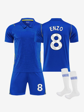 Nr. 826/27 Nr. 10 Palmer Nr. 8 Enzo 3-teiliges Heimtrikot-Set für Erwachsene und Kinder