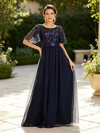 black sequins dress Sail to Sable Sequin Ruffle Neck Black Sequin / XS / H23121 its both stylish and ruched side Boho Wedding Dress 2026 Color:Weathered Farm House