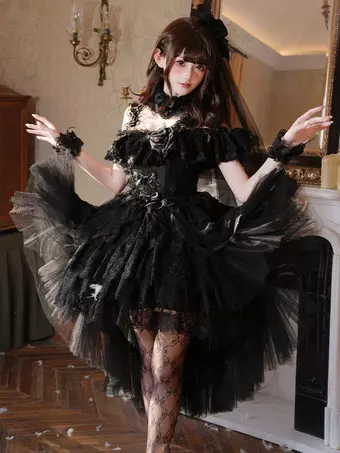 ゴスロリ軍服ケープ ゴシック ロリータポンチョ クラシック メタリック