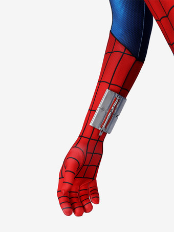 スパイダーマン ブランドニューデイ ピーター・パーカー マルチバーススーツ コスプレ衣装（フード付き）