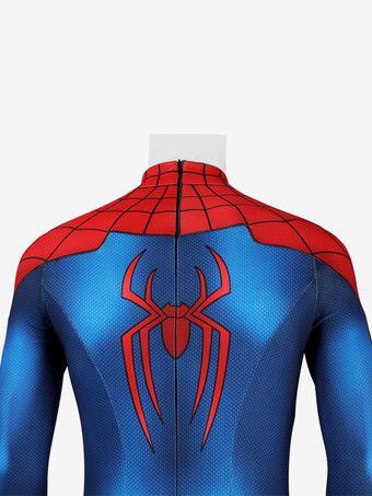 スパイダーマン ブランドニューデイ ピーター・パーカー マルチバーススーツ コスプレ衣装（フード付き）
