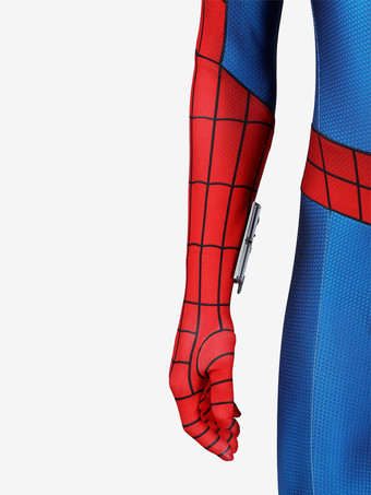 スパイダーマン ブランドニューデイ ピーター・パーカー マルチバーススーツ コスプレ衣装（フード付き）