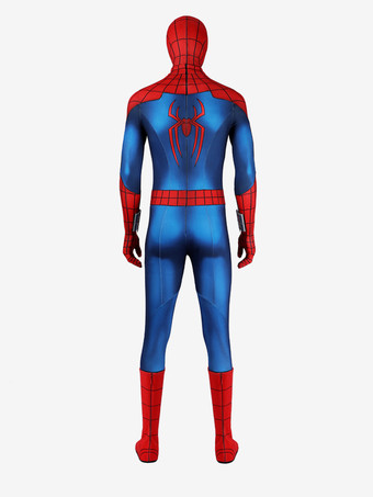 スパイダーマン ブランドニューデイ ピーター・パーカー マルチバーススーツ コスプレ衣装（フード付き）