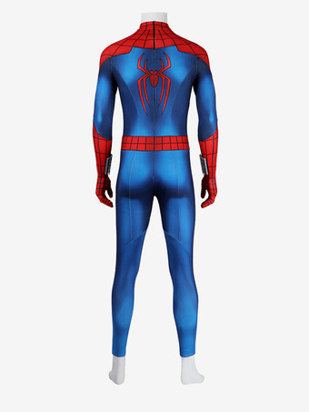 スパイダーマン ブランドニューデイ ピーター・パーカー マルチバーススーツ コスプレ衣装（フード付き）