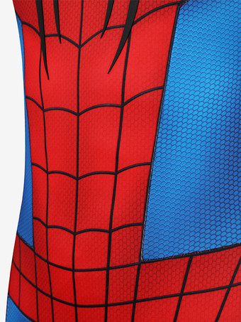スパイダーマン ブランドニューデイ ピーター・パーカー マルチバーススーツ コスプレ衣装（フード付き）