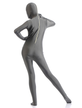 Deep Gray Zentai Suit Adults Morph Suit Full Body Lycra Spandex Bodysuit