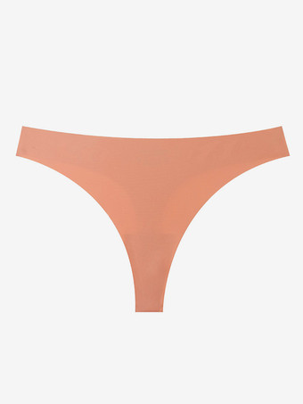 Nahtloser tief sitzender String-Tanga weich atmungsaktiv unsichtbar für den täglichen Gebrauch