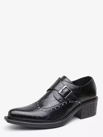 black beaded dress shoes Poinrted Toe Buckkle Detail Chunky Heel Pumps Colour:LIGHT BLUE #Khushi Mukherjee Spotted at Beautifully shaped straps cross supercat:variants_done