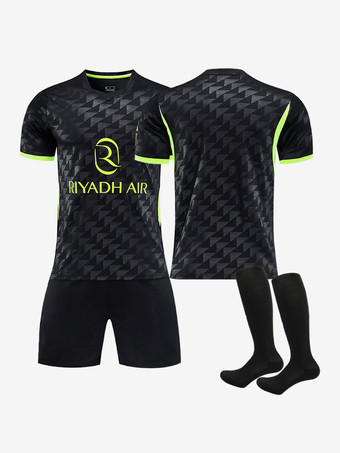 Blank26/27 Atlético Madrid Auswärtstrikot-Set personalisierbar 3-teilig für Erwachsene und Kinder