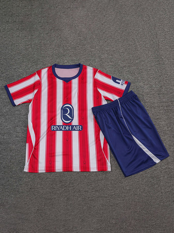 26/27 Atlético Madrid Heimtrikot-Set personalisierbar 3-teilig für Erwachsene und Kinder